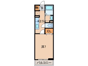 ルピエ紀三井寺の物件間取画像